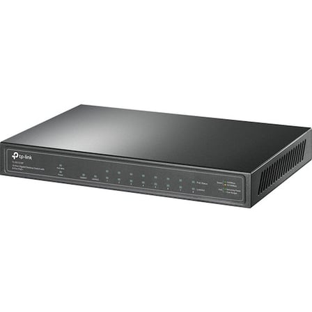 Tl-Sg1210P 8 Port 10-100-1000 Poe+ Switch 1 Port Sfp Çelik Kasa Rack Mount