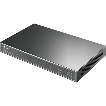 Tl-Sg1210P 8 Port 10-100-1000 Poe+ Switch 1 Port Sfp Çelik Kasa Rack Mount