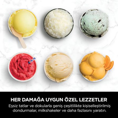 Ninja CREAMi Deluxe Ev Tipi Dondurma ve Frozen Makinesi 10 Programlı Creamify Teknolojili 