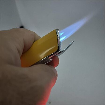 Parmida Torch 3 Jet Puro Çakmağı Sarı