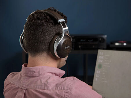 Denon AH-D5200 Zebrawood Hi-Fi Kulaklık