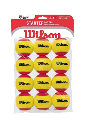 Wilson Starter Red Çocuk Tenis Topu 12'li