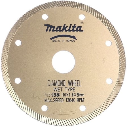 Makita B-22034 Daire Testere  Bıçağı Elmas 110mm Mermer Granit