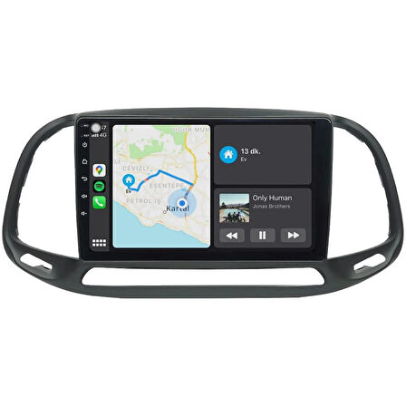 FİAT DOBLO (2015-2022)-9''ANDROİD GERÇEK 2+32 GB / 4 ÇEKİRDEK 1.6Ghz / WIFI 5.0Ghz / BT 5.4-KABLOSUZ CARPLAY-AHD HD GERİ GÖRÜŞ KAMERA HEDİYE