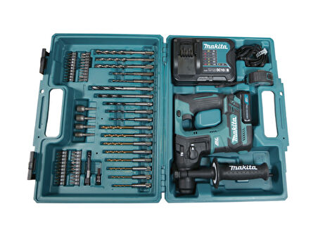 Makita HR166DWAE1 Akülü Kırıcı Delici Seti 76 Parça