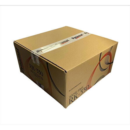 DYNAMAT RK-330-1200W MAX-300W RMS KALİTELİ-PROFESYONEL KABİNSİZ SUBWOOFER BAS