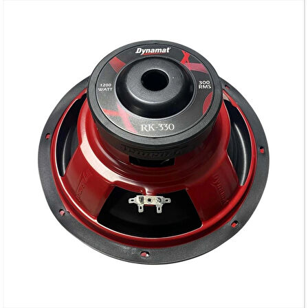 DYNAMAT RK-330-1200W MAX-300W RMS KALİTELİ-PROFESYONEL KABİNSİZ SUBWOOFER BAS