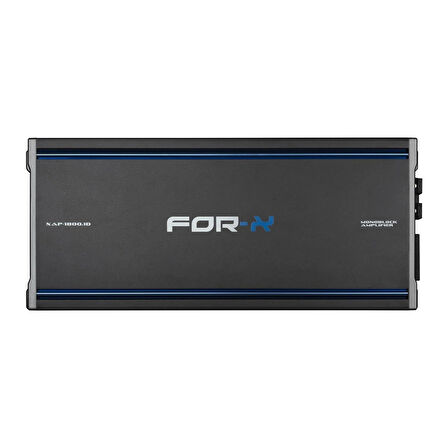 FOR-X XAP-1800.1D-1X1800W RMS-PROFESYONEL-ÜST SERİ-MONO BAS ANFİSİ