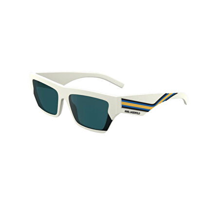 Karl Lagerfeld KL 6163S 105 59 Unisex Dikdöergen Beyaz Kemik Güneş Gözlüğü
