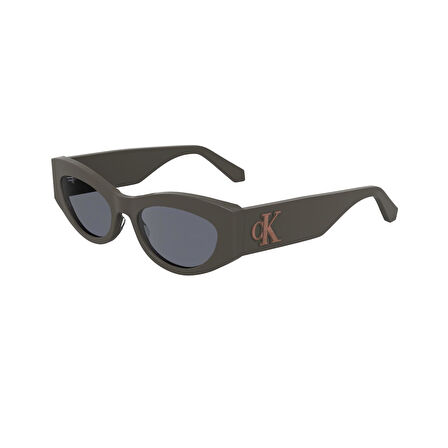 Calvin Klein Jenas CKJ 24626S 050 52 Kadın Kelebek Yeşil Kemik Güneş Gözlüğü