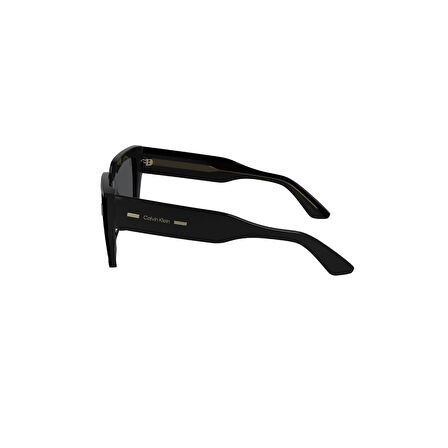 Calvin Klein CK 24533S 001 51 Kadın Geometrik Siyah Kemik Güneş Gözlüğü