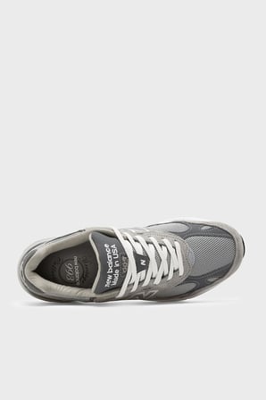New Balance Deri Karışımlı Sneaker Ayakkabı Erkek AYAKKABI MR993GL GRİ