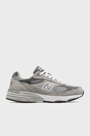 New Balance Deri Karışımlı Sneaker Ayakkabı Erkek AYAKKABI MR993GL GRİ