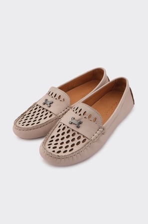 Hakiki Deri Comfort Taban Kadın Loafer