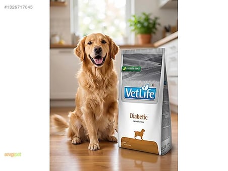 VetLife Diabetic Köpek Maması 2 Kg SKT İNDİRİMLİ ÜRÜNDÜR  30/11/2026