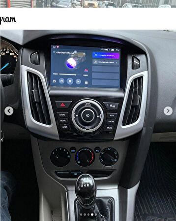 FOR-X FORD FOCUS 3-4(2012-2017)-9''ANDROİD GERÇEK 2+32 GB / 4 ÇEKİRDEK 1.6Ghz / WIFI 5.0Ghz / BT 5.4-KABLOSUZ CARPLAY-AHD HD GERİ GÖRÜŞ KAMERA HEDİYE