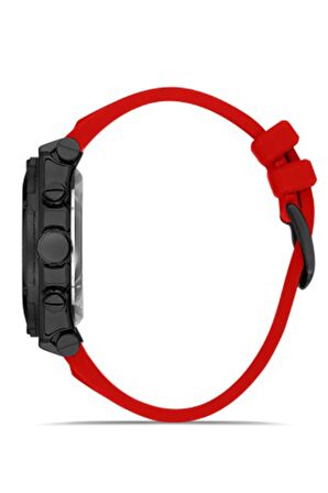 Erkek Çelik Kasa Spor Kol Saati Silikon Kordon Paslanmaz Çelik Model Su Geçirmez Premium Seri