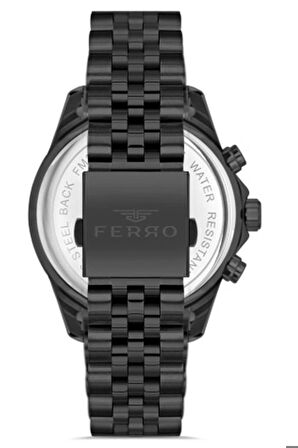 Erkek Kol Saati Çelik Kasa Çelik Kordon Multi Fonksiyon Tüm Göstergeler Aktif Paslanmaz Çelik Premium Model