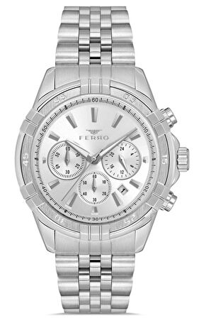 Erkek Kol Saati Çelik Kasa Çelik Kordon Multi Fonksiyon Tüm Göstergeler Aktif Paslanmaz Çelik Premium Model