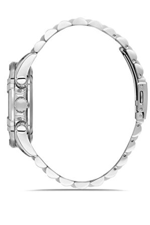 Erkek Kol Saati Çelik Kasa Çelik Kordon Multi Fonksiyon Tüm Göstergeler Aktif Paslanmaz Çelik Premium Model