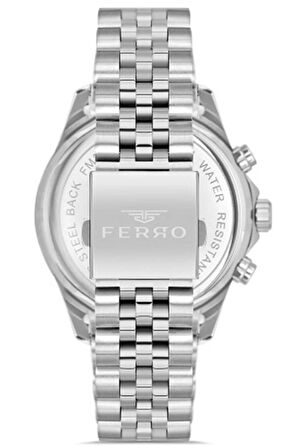 Erkek Kol Saati Çelik Kasa Çelik Kordon Multi Fonksiyon Tüm Göstergeler Aktif Paslanmaz Çelik Premium Model