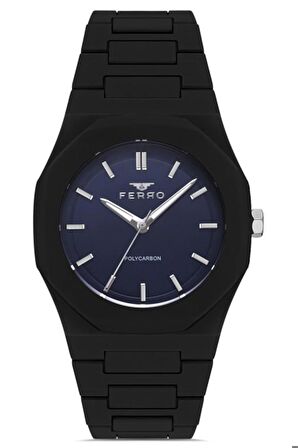 Erkek Kol Saati Plasik Kordon PolyCarbon Model Su Geçirmez Premium Seri