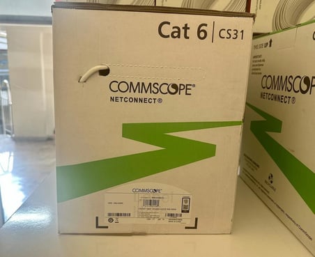 Commscope Cat 6 Halogen Free Utp 23AWG Lszh 305 Metre Beyaz CS31
