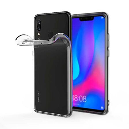 Gpack Huawei Honor 10 Lite Kılıf Süper Silikon Yumuşak Arka Koruma