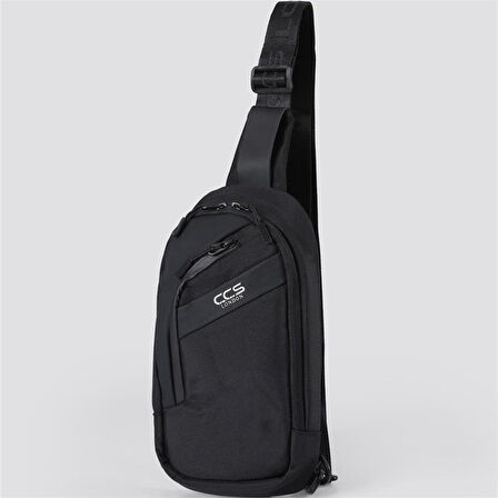 Ççs 31410 Tek Omuz Askılı Sırt ve Göğüs Çantası Siyah