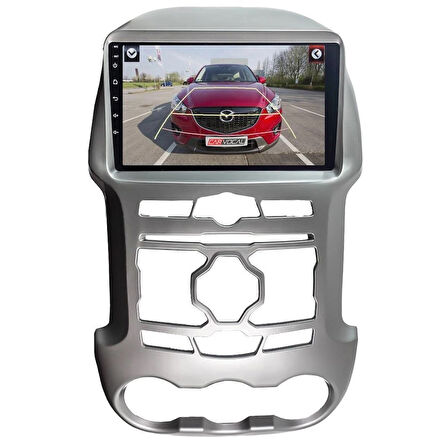 FOR-X FORD RANGER(2012-2015)-9''ANDROİD GERÇEK 2+32 GB / 4 ÇEKİRDEK 1.6Ghz / WIFI 5.0Ghz / BT 5.4-KABLOSUZ CARPLAY-HD GERİ GÖRÜŞ KAMERA HEDİYE