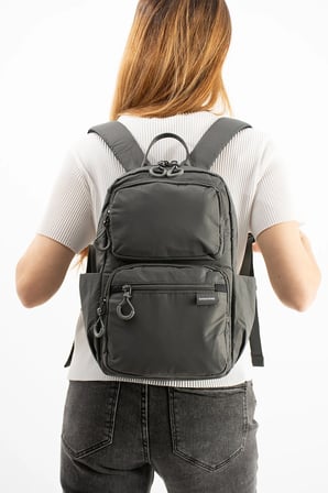 Unisex Suya Dayanıklı Paraşüt Kumaş 5 Bölmeli Laptop Bölmeli Seyahat Ve Okul Çantası Sargın