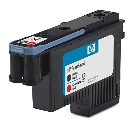 Hp 73-CD949A Mat Siyah Ve Kromatik Kırmızı Orijinal Baskı Kafası