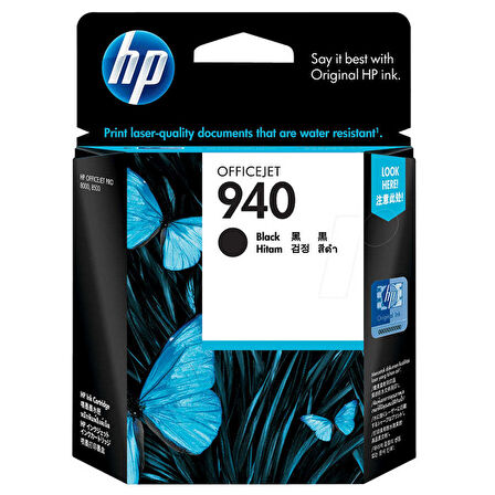 Hp 940-C4902A Siyah Orijinal Kartuş