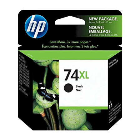 Hp 74XL-CB336WB Siyah Orijinal Kartuş Yüksek Kapasiteli