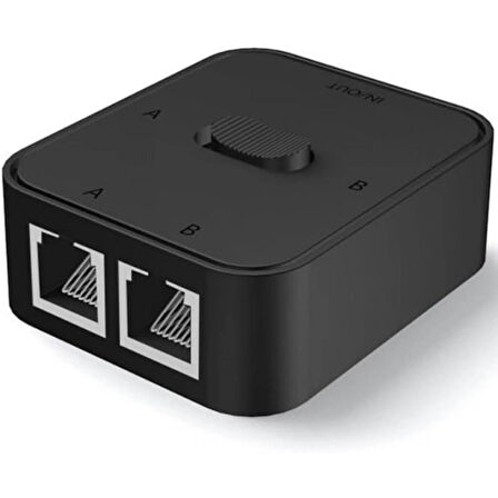 Lunatic 4641 2 Port RJ45 Ethernet Switch Çevirici Çoklayıcı