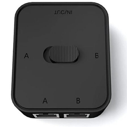Lunatic 4641 2 Port RJ45 Ethernet Switch Çevirici Çoklayıcı