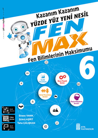 Ata 6.Sınıf Türkçe-Matematik-Fen Bilimleri-Sosyal Bilgiler Max Seti