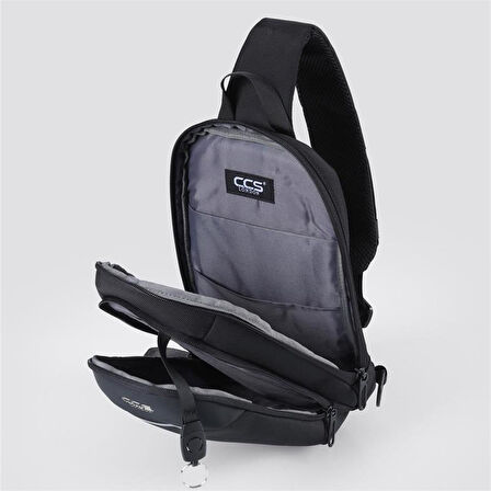 Ççs 31408 Omuz Askılı Bodybag Çapraz Çanta Siyah