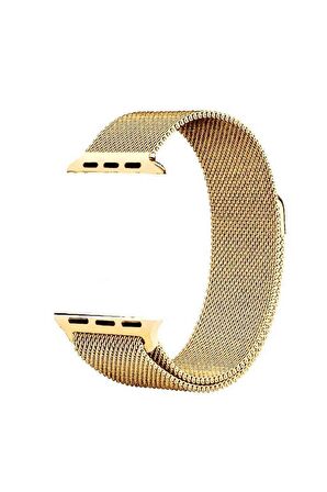 Apple Watch Ultra 49mm Uyumlu KRD-01 Metal Kasa Tel Örgü Mıknatıslı Kordon