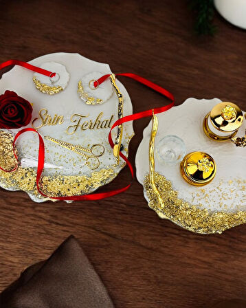 Wistful Söz Nişan Tepsisi