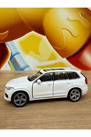 2015 Model Volvo XC90 Diecast Model Araba Çekbırak Açılan Kapılar Welly Diecast Metal Model Araba