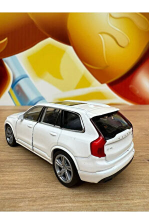 2015 Model Volvo XC90 Diecast Model Araba Çekbırak Açılan Kapılar Welly Diecast Metal Model Araba