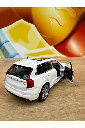 2015 Model Volvo XC90 Diecast Model Araba Çekbırak Açılan Kapılar Welly Diecast Metal Model Araba