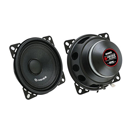 REİSS AUDİO M4NX-ÇİFTİ 240W MAX-ÇİFTİ 80W RMS-KALİTELİ-ÜST SEVİYE- 10 CM NEODYUM MİDRANGE HOPARLÖR-2 ADET