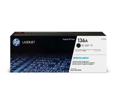 136A Black Siyah 1.150 Sayfa Kapasiteli Toner W1360A