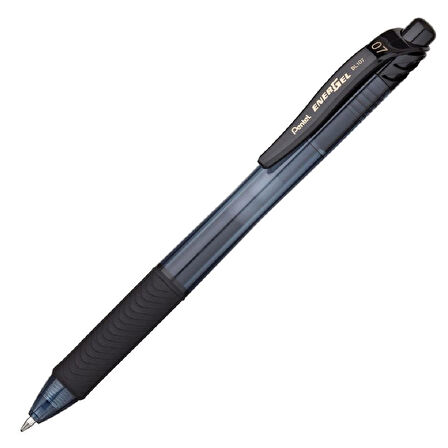 Pentel Energel Siyah 0,7 mm Tükenmez Kalem BL107-A