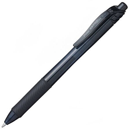 PENTEL LİKİT ROLLER ENERGEL MEKANİZMALI 1.0 MM BL-110-A SİYAH - 12 ADET