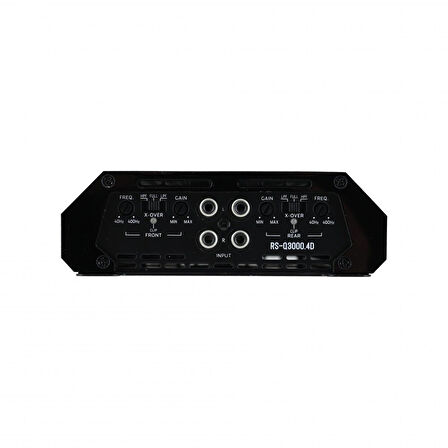 REİSS AUDİO RS-Q3000.4D-4X150W RMS-PROFESYONEL YER KAPLAMAYAN BASS KUMANDALI CLASS D OTO ANFİ