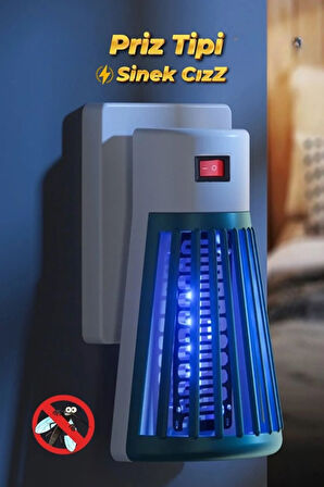 Priz Tipi Sinek Öldürücülü Gece Lambası LTX01