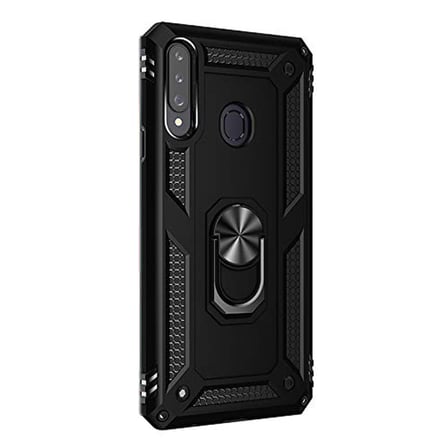 Gpack Samsung Galaxy A20s Kılıf Vega Standlı Yüzüklü Mıknatıslı